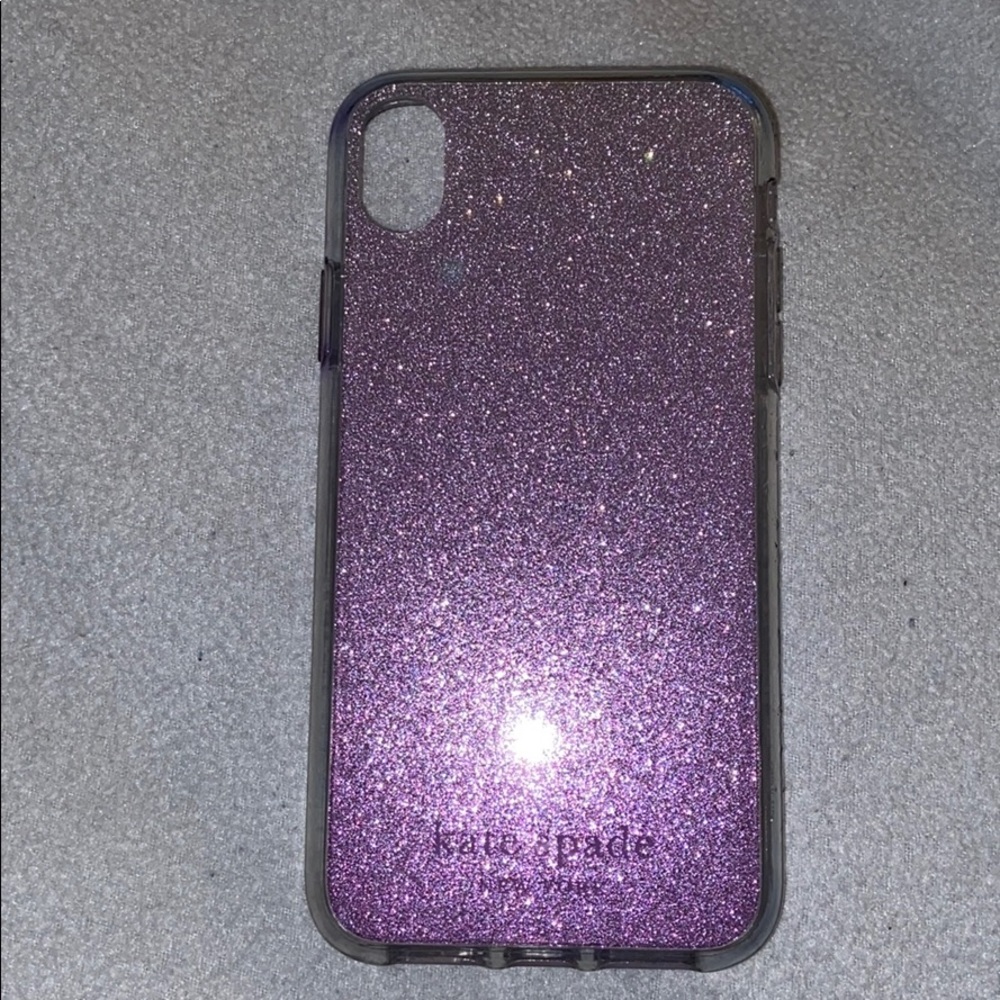 Kate Spade iPhone XR Glitter Case